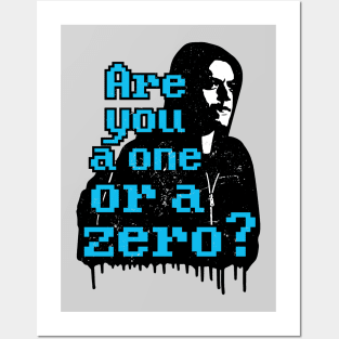 Mr. Robot "Are You A One Or A Zero?" Elliot Alderson Posters and Art